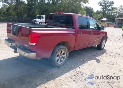 2008 Nissan Titan Se z USA, uszkodzony, nr VIN 1N6AA07C38N325884
